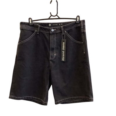 BNWT Abrand Jeans Men's Size 34 A5 Baggy Shorts Lance Washed Black  