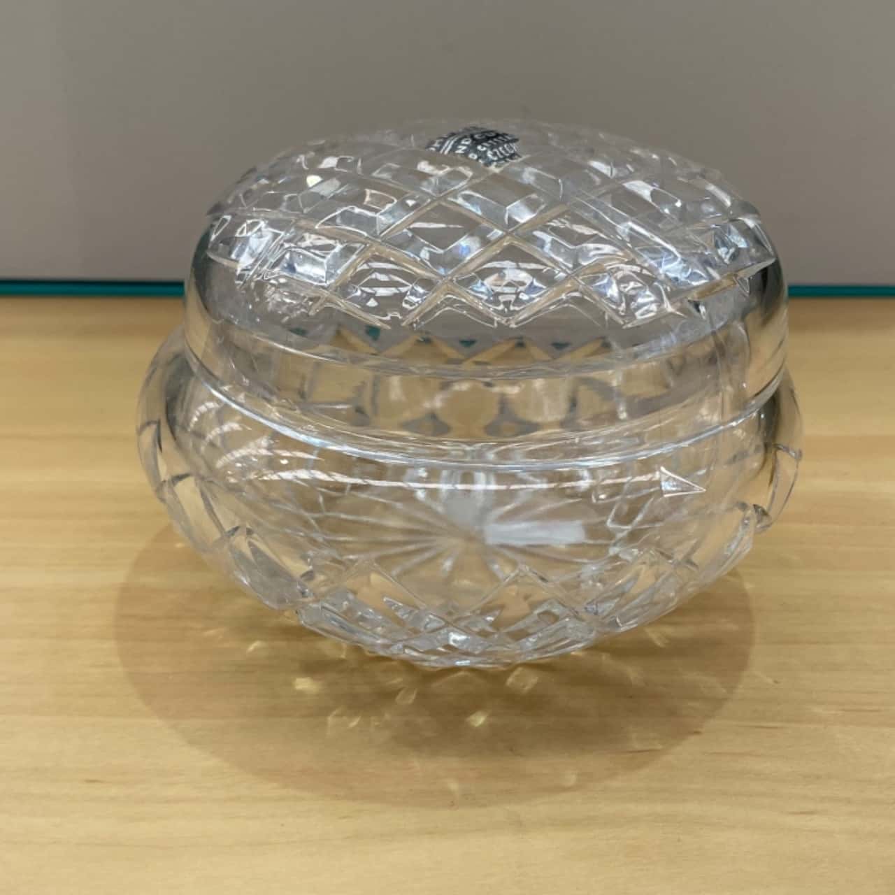 CLICK AND COLLECT Jewellery Box Crystal Small Sized Hand Cut BOHIMA
