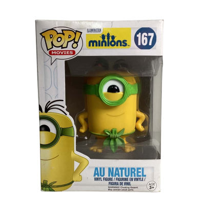 Funko Pop! The Minions Au Naturel vinyl Figurine 