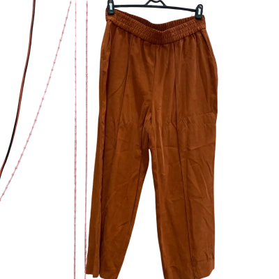 Preview Womens Size 14 Burnt Orange Wide Leg Pants