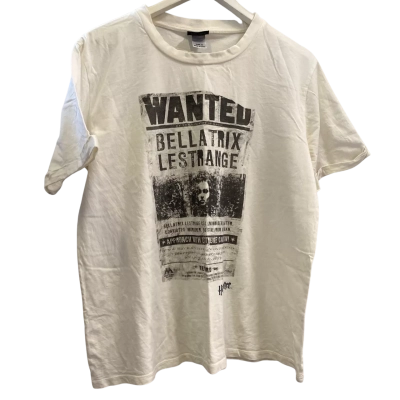 Harry Potter size M T-shirt " Wanted Bellatrix Lestrange"