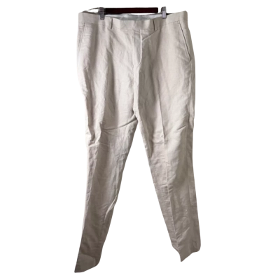 Tarocash Mens  Size 38 Dress Pants Beige 