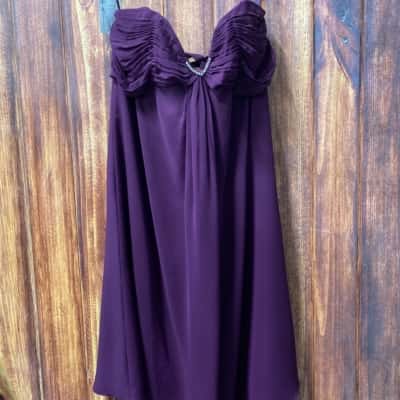 Attitude Girl   Size 12 Formal Dress Purple new 