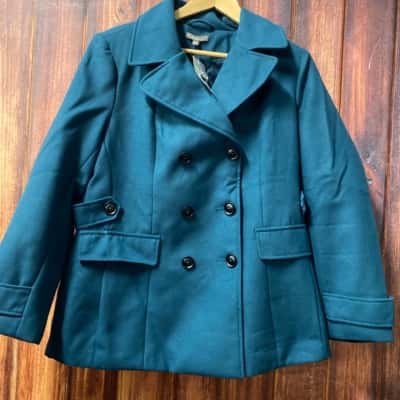 Katies  Size 14 Teal jacket new 