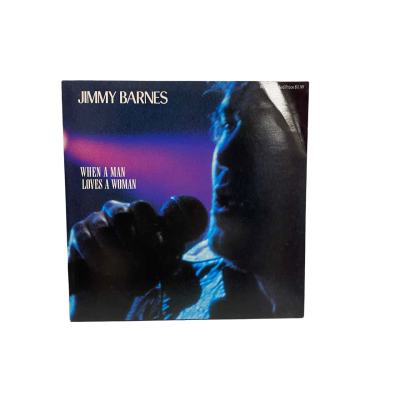 Jimmy Barnes When A Man Loves A Woman Vinyl Record 7” Limited Edition