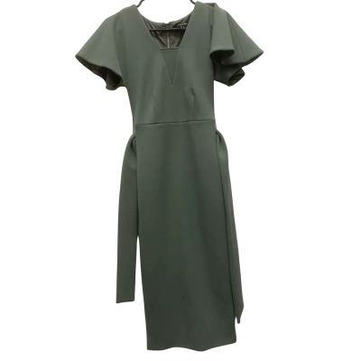 Mossman Womens Size 8 Green Maxi Dress