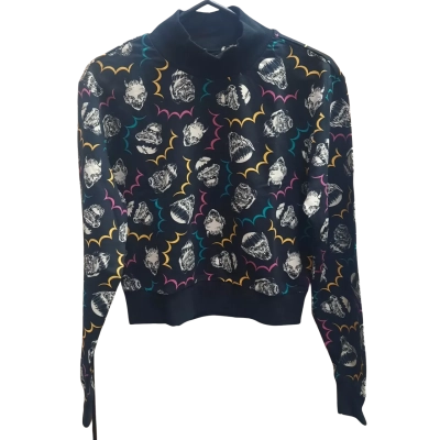New With Tags DANGERFIELD 'Boogeyman' Long Sleeve Crop Top in Size 10