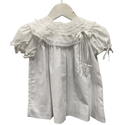  Baby Size 0 Christening Dress White 