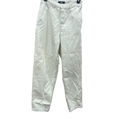 Dr Denim Womens  Size S  Bella Pants White Sand 