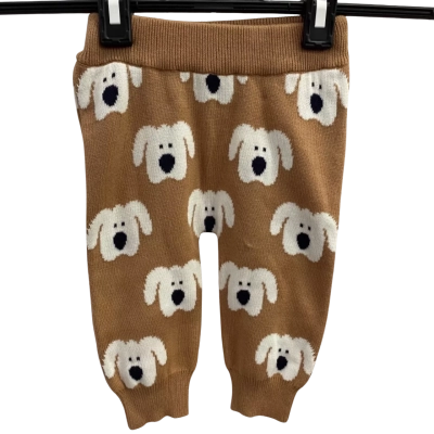 Seed Heritage Kids Size 00 100% Cotton Dog Pattern Pants 