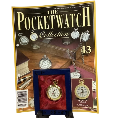 ‘Italian’ (1790s-style) #43 Gold Hachette Pocket Watch
