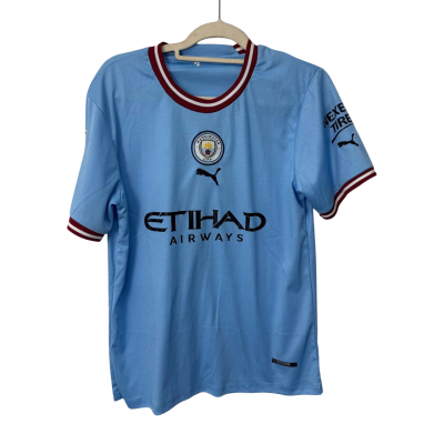 Haaland Manchester City FC   Size XS Jersey Blue 