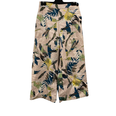 Witchery Size 4 Capris Pants Floral / Multicoloured 