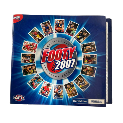 2007 Herald Sun AFL Trading cards x 192 cards
