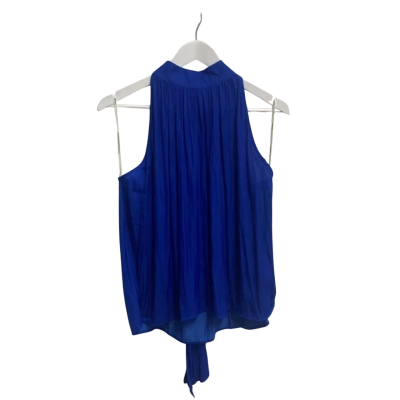 Forcast Women Size 16 Sleeveless Top Blue 