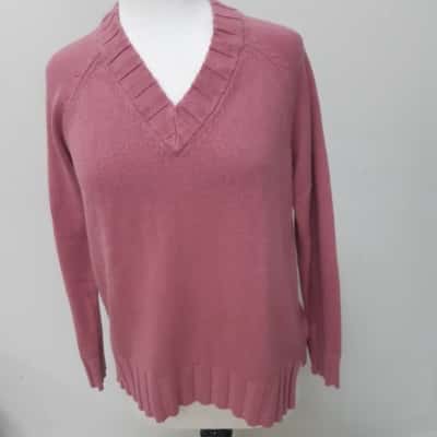 Country Road Wool Blend V-Neck Jumper