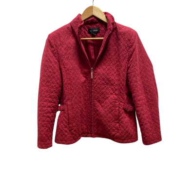 Liz Jordan Womens Size L Maroon Jacket