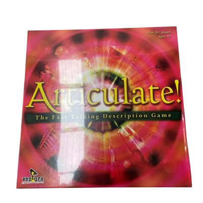 Articulate the fast talking description game