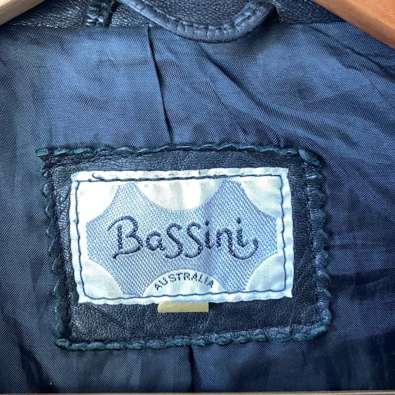 Bassini Mens Size L Front Zipper Black Jacket(s)