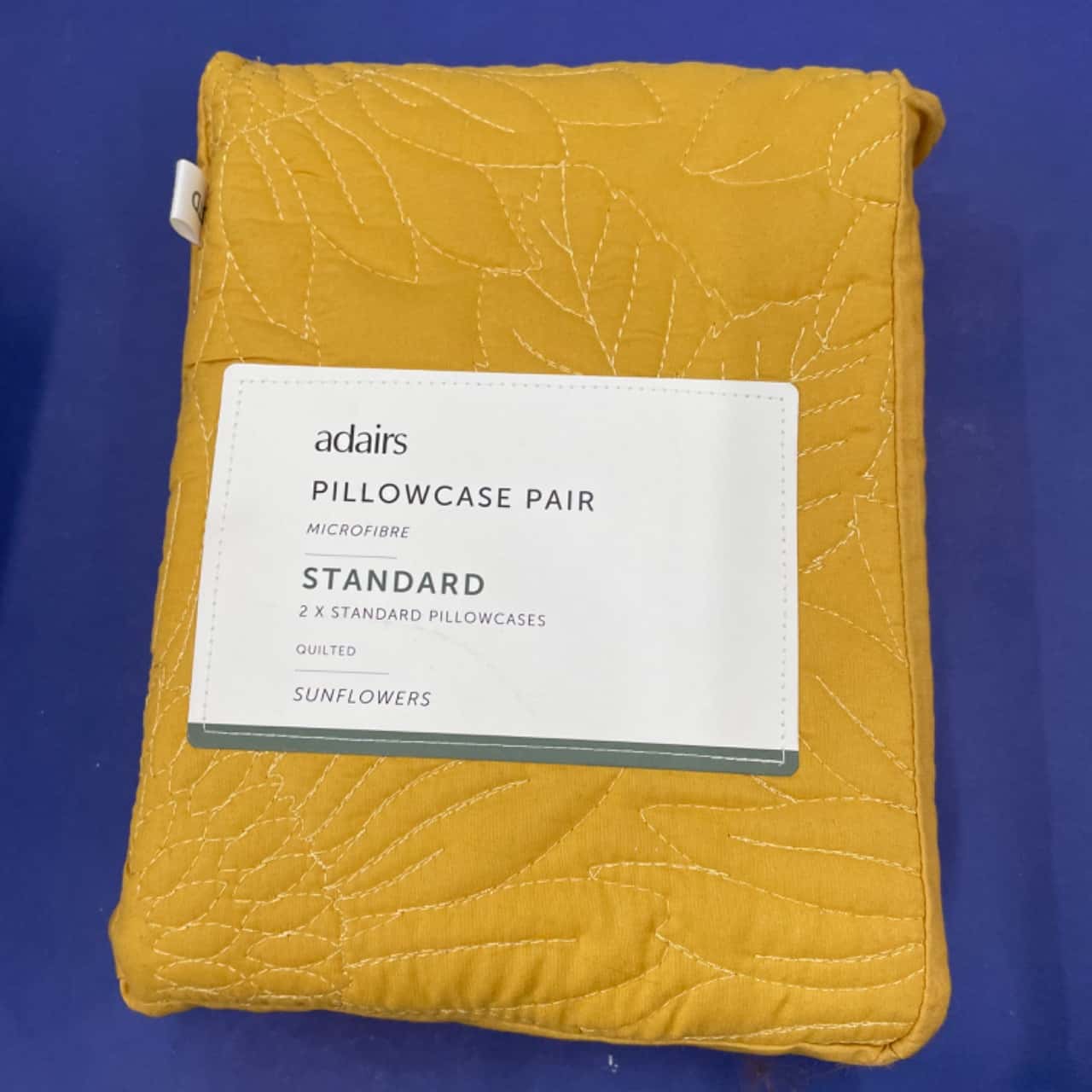 Adairs quilted pillow case pair