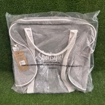 Sportsgirl Rewind Grey Duffle Bag (New)