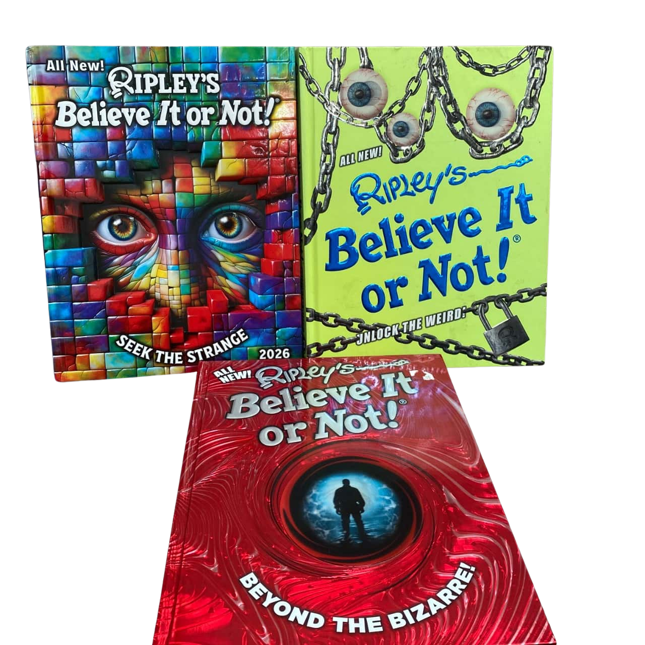 Ripleys Believe It or Not Books - Set of 3(s)