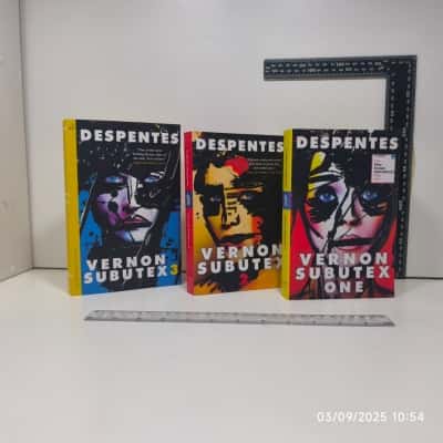Despentes Vernon Subtext Book Bundle 3pcs 