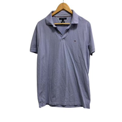Tommy Hilfiger Mens  Size L Polo Shirt / Short Sleeve Shirt Blue 