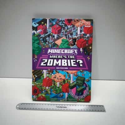 Minecraft Wheres The Zombie And Other Mobs Hardcover Search And Find Activity Book Mojang