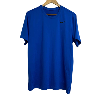 Nike Mens Size M Blue Sports Shirt 