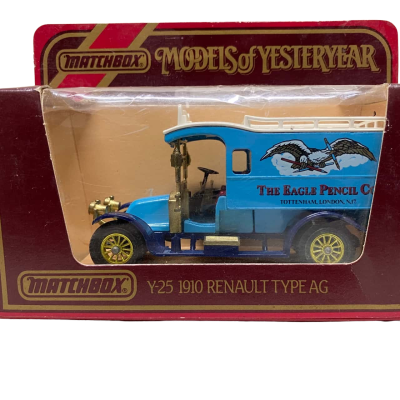 MATCHBOX Models of Yesteryear- 1910 Renault Type AG