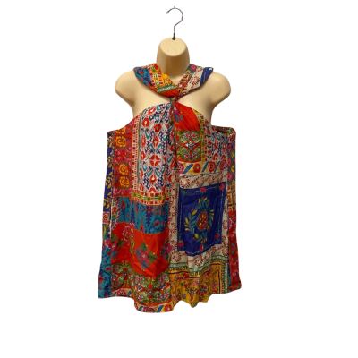 Zara Womens  Size XL Sleeveless Playsuit Multicoloured 