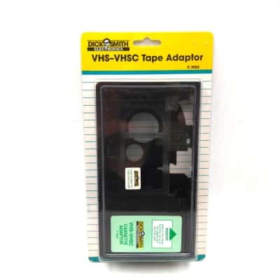 Dick Smith VHS-VHSC Tape Adaptor VHS to VHSC Tape Converter VHS-C Cassette Adapter Camcorder  Converter  (brica2)