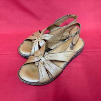 Colorado KAIF Tan Leather Sandals