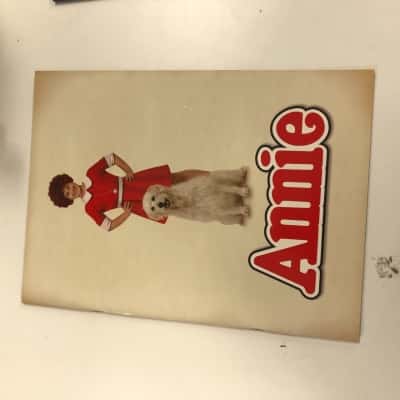 Annie Play Program 28th August 2012 Burswood theatre  