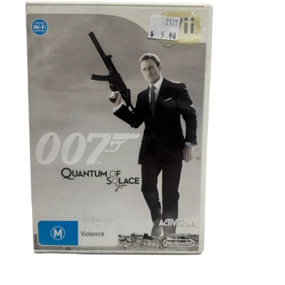 007 Quantum of Solace ( WII GAME )