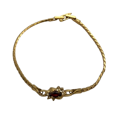  vintage Swedish golden bracelet 