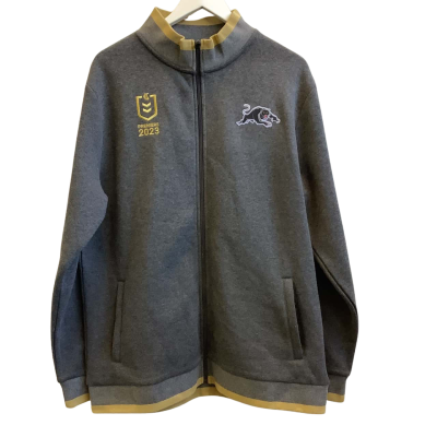 Brand New NRL Mens  Label Size 2XL 2023 Premiership Jacket Grey 
