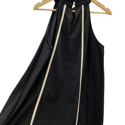 Adorne Womens  Size 16 Sleeveless Dress  Black  / White 