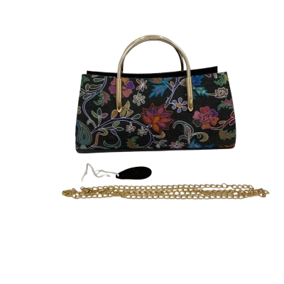  Womens York Pound Clutch Bag Floral 