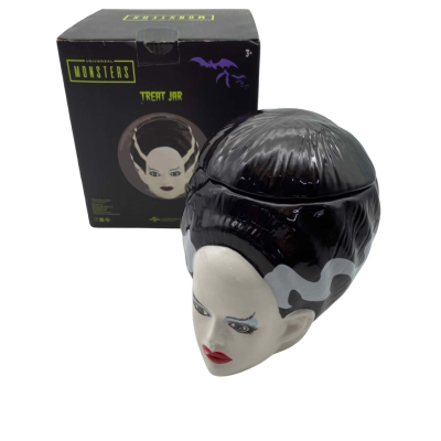 Universal Monsters ‘Bride of Frankenstein’ Ceramic Treat Jar