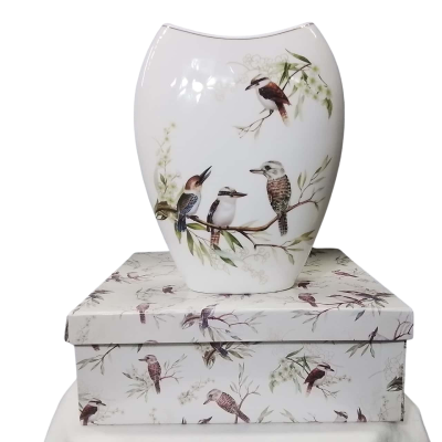 The Australian Bird Collection Fine Bone China ~ Vase