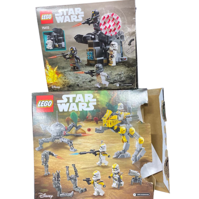 Lego. Star Wars 75431 lit & 75412 kit. No people figures. 