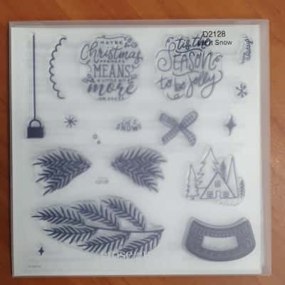 Close To My Heart Acrylic Stamp Set - Let It Snow