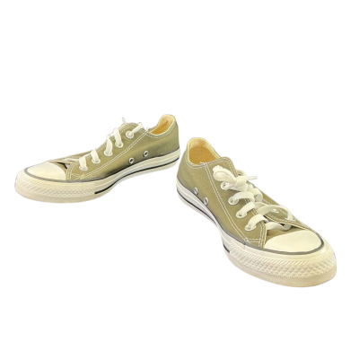 Converse Womens  Size 6 Olive green sneakers UK 4