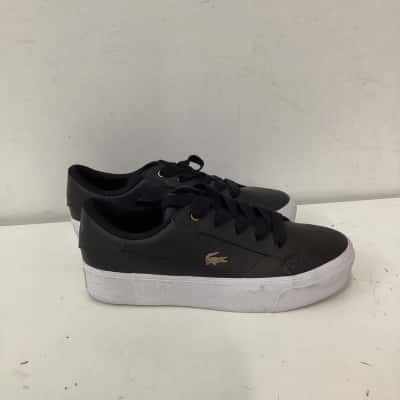 Lacoste Platform Sneakers Black/White Size EUR 42