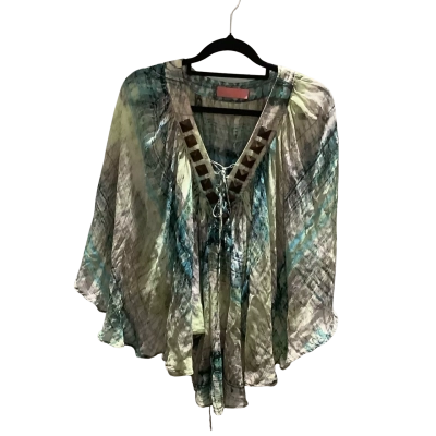 Wish Womens Size M Multicoloured Boho Kaftan Blouse