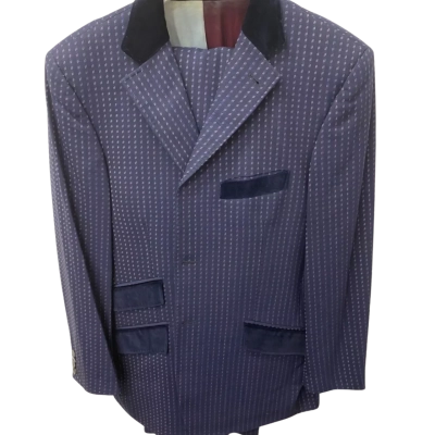 Ted Baker Mens  Size 40 Multicoloured / Navy Blue / Pattern Jacket and Pants Set