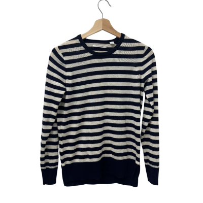 Trenery Womens  Size XS Crew Neck Jumper Striped 