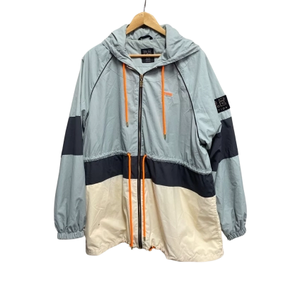 P.E Nation Womens  Size XL Anorak Cream / Grey 
